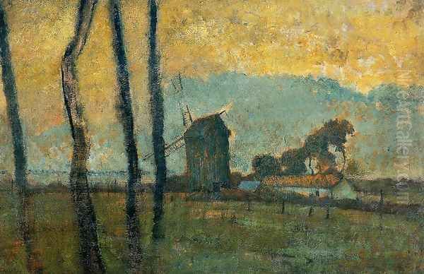 Landscape at Valery-sur-Somme - view 1