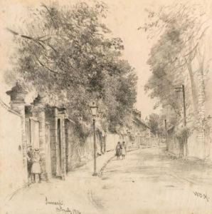 A Collection Of 15 Pencil
Sketches Including; Craigmillar Castle;the Tweed From Neidpath-fell;
Holyrood House; Inveresk(illustrated) ; The Royal Mile, Edinburgh;
Dunfermline; Callander;greyfriars Church; The Meadow Walk; West Princes'
Street Garde by William Darling McKay