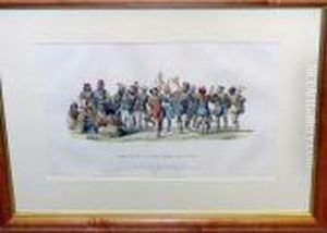 War Dance Of The Sauks And Foxes by Mckenney Thomas & Hall James