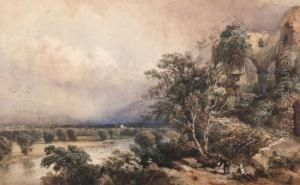 Welsh Landscape by David Hall McKewan