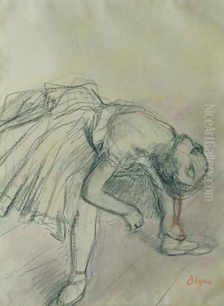 Dancer Fixing her Slipper, c.1865 - view 1