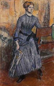 Helene Rouart by Edgar Degas