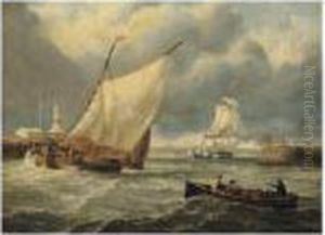 Coming Into Harbour by John Watson Mclea