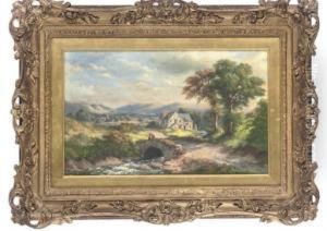 Ruminating Whilst Gazing At The Burbling Stream by Kenneth Macleay