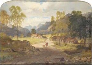 Near The Head Of Loch Rannoch, Perthshire by Kenneth Macleay