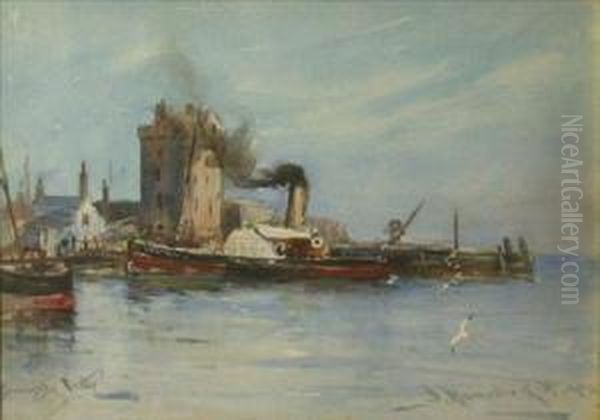 Broughty Castle - view 1