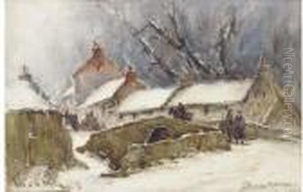 Winter At The Hillfoots, Menstrie - view 1