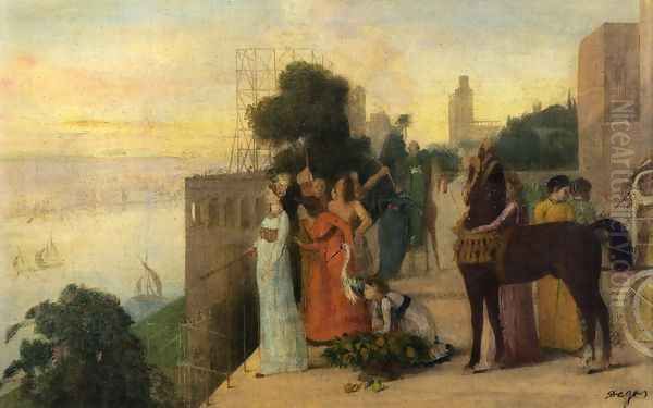 Semiramis Building a City - view 1