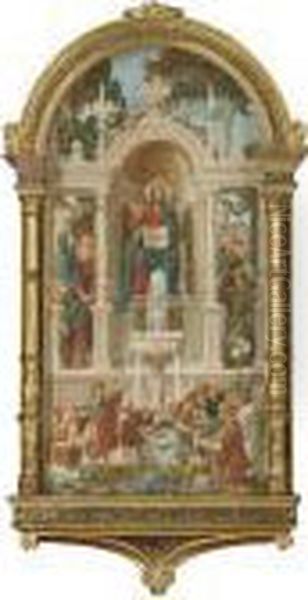 Christ Enthroned - view 1