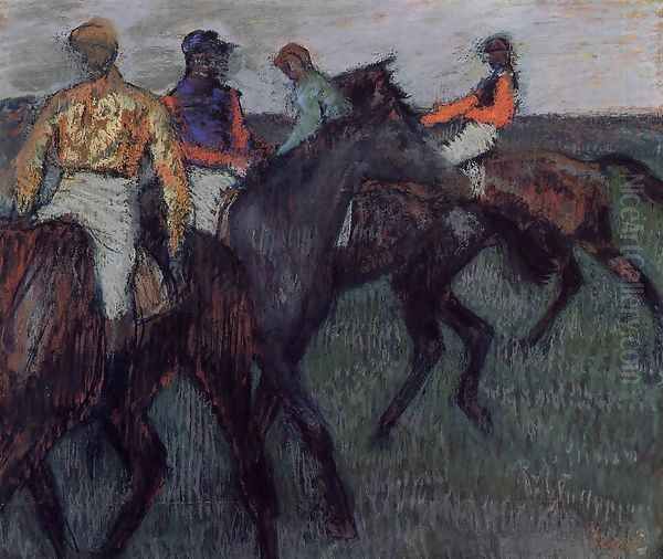 Racehorses II - view 1