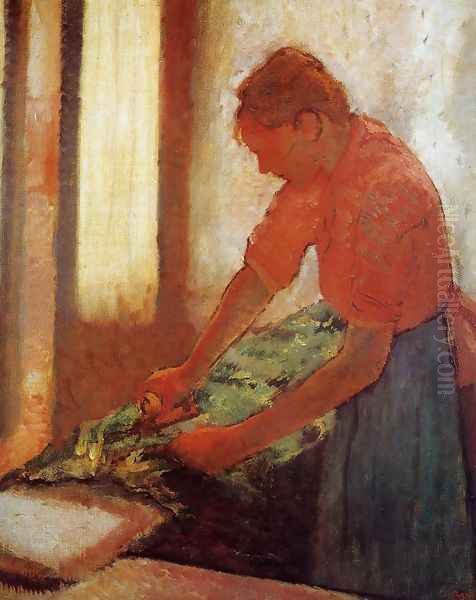 Woman Ironing, c.1885 - view 1