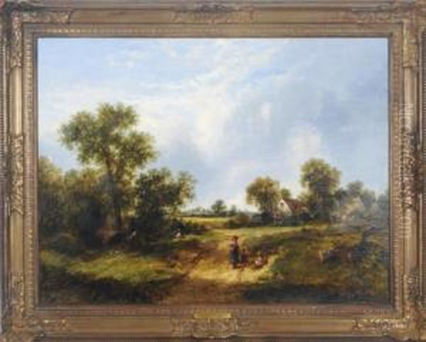 Afternoon Stroll In The Outskirts Of A Village - view 1