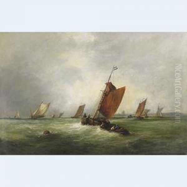 Shipping Off The Coast - view 1