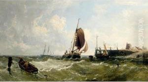 Shipping Off The Needles, Isle Of Wight