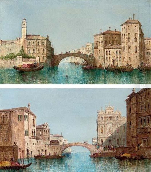 The Scuola Di San Marco, Venice; And Off The Grand Canal, Venice - view 1