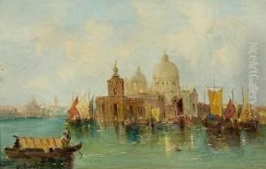 Santa Maria Della Salute From The Lagoon, Venice