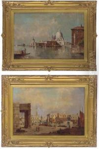 Santa Maria Della Salute; And The Doge's Palace, Venice - view 1