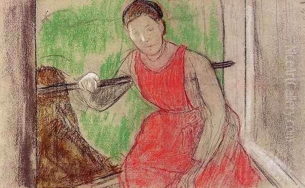 Woman at the Windoiw - view 1