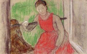 Woman at the Windoiw