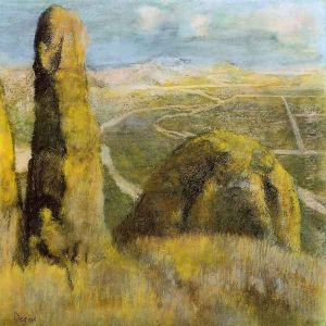 Landscape III by Edgar Degas