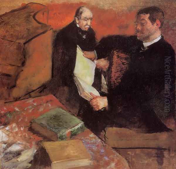 Pagan and Degas' Father - view 1