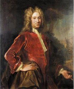 Portrait Of Charles, 9th Lord Elphinstone by Sir John Baptist de Medina