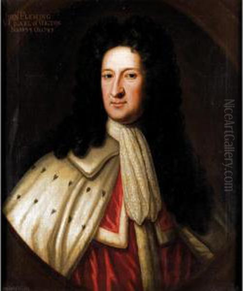 Portrait Of John Flemming, 6 Th Earl Of Wigton (1673-1743) - view 1