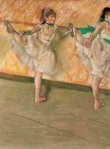 Dancers at the bar