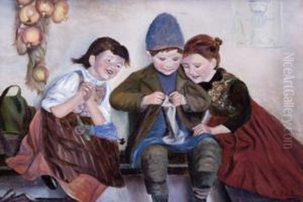 Drei Spielende Kinder, Ein - view 1