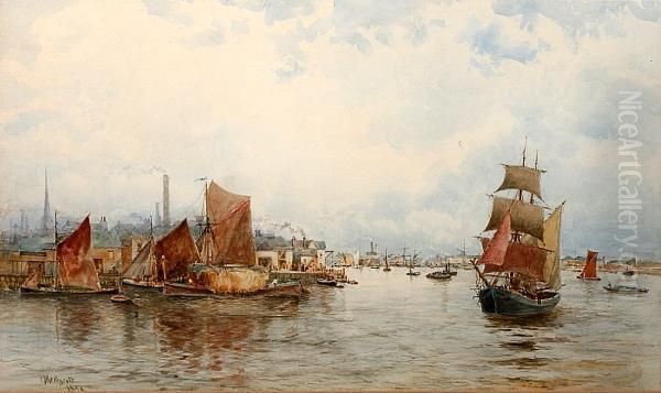 Shipping In The Lower Reaches Of The Thames - view 1