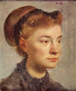Portrait of a Young Woman by Edgar Degas
