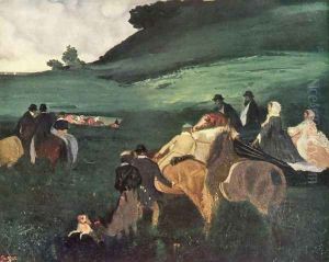 Rider in a landscape