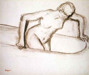 Woman in Tub by Edgar Degas