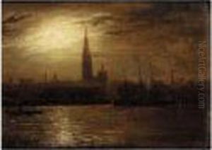 Moonlight On The Thames Moonlight On The Thames