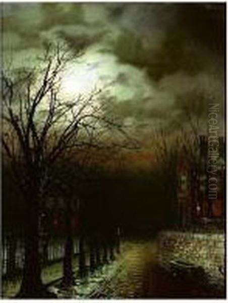 Moonlit Street - view 1