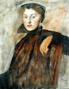 Portrait of a Lady (study) 1867 by Edgar Degas