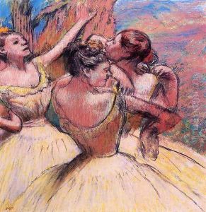 Three Dancers III by Edgar Degas