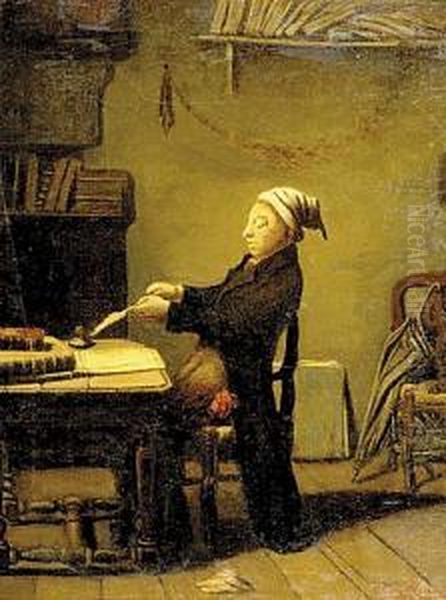 Scholar At Work - view 1