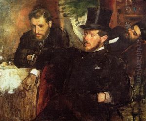 Jeantaud, Linet and Laine, 1871 by Edgar Degas