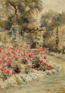 Garden Flower Bed by Dora Meeson