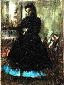 Portrait of Madame Ducros, 1858 by Edgar Degas