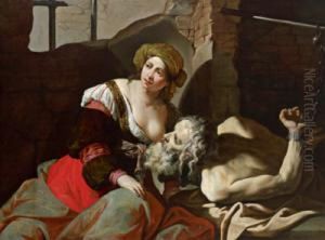 Cimone E Pero O La Carita Romana by Bernardino Mei