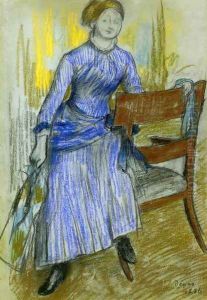 Helene Rouart (Mme. Marin) by Edgar Degas