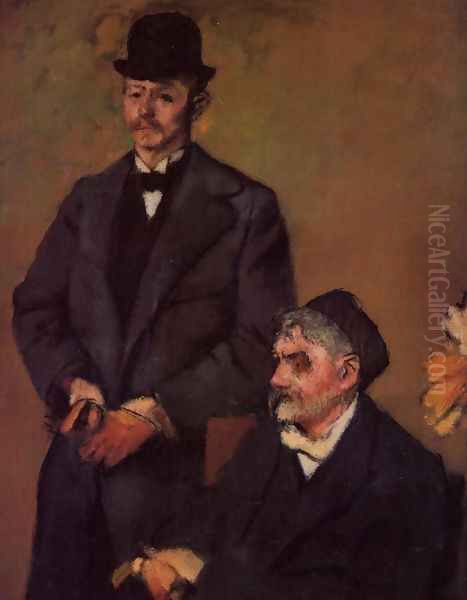 Henri Rouart and His Son Alexis - view 1