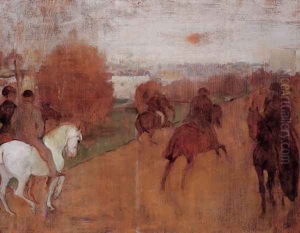 Riders on a Road - view 1