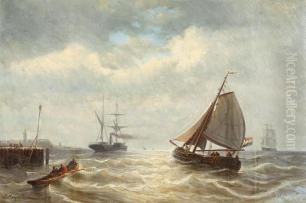 Yachts Near The Dutch Coast - view 1