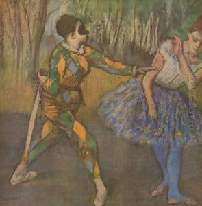 Harlekin and Colombine