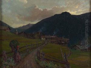 Sera In Montagna by Guido Meineri