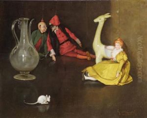 Natura Morta Con Marionette by Guido Meineri