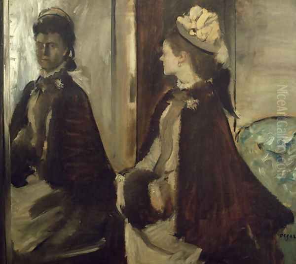 Madame Jeantaud in the mirror, c.1875 - view 1